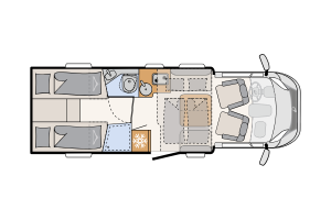 Dethleffs Just Camp Active T7052 EBL 2026