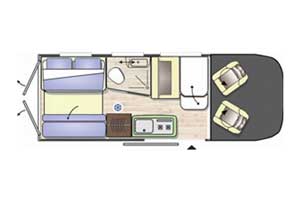 Monzacamper Blucamp Ocean 100