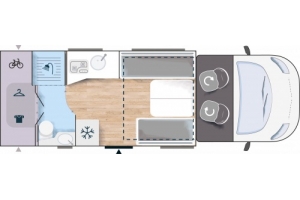Monzacamper Challenger 260 Graphite VIP