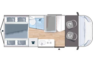 Monzacamper Challenger V114MAX Road Edition VIP (bianco)