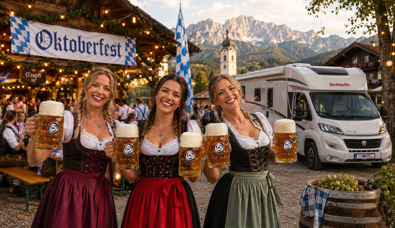 Oktoberfest in camper Monzacamper