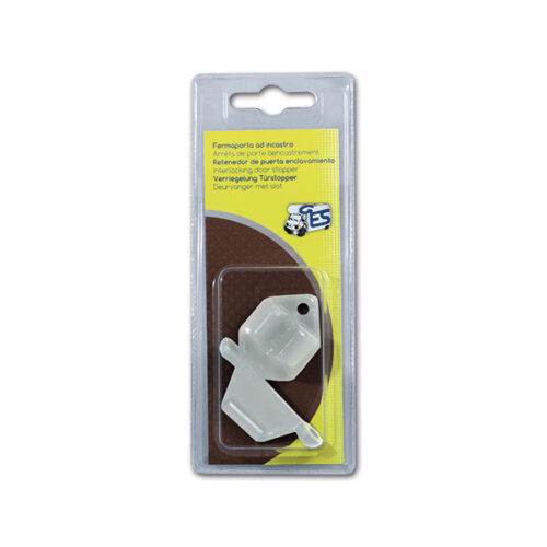 Fermaporta esterno bianco  blister 1 pezzo