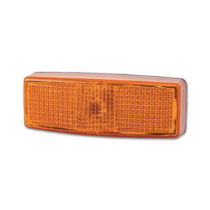 Luce ingombro arancio rettangalore