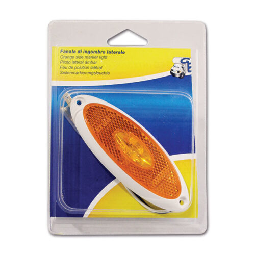 Luce ingombro LED base bianca