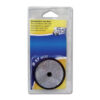 Catadiottro  60 bianco con foro  blister
