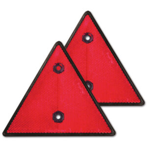 FNL4300RC_2-2 Catadiottro triangolo 2 fori fissaggio a vite blister