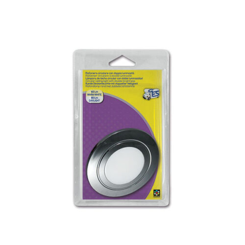 Faretto 6 LED   80 mm  blister