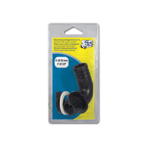 Kit raccordo curvo maschio  F 12  D  13 mm  blister