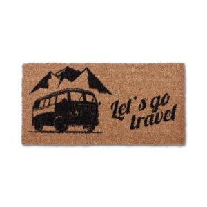 Zerbino Lets go travel in cocco  25 x 50 cm