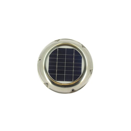 Estrattore solare a ventilazione in acciaio inox