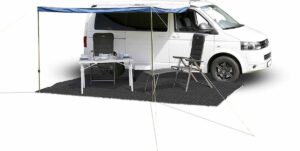 Stuoia Balmat 250x400cm (nero/bianco)