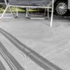 Stuoia Trip 200 250x450cm (grigio/nero)
