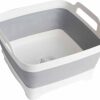Bacinella Tanq Fold-Away (grigio/bianco)