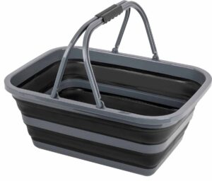 Bacinella Holdall Fold-Away (nero/grigio)
