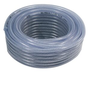 Tubo in PVC rinforzato diam. interno 20 mm / per ML trasparente