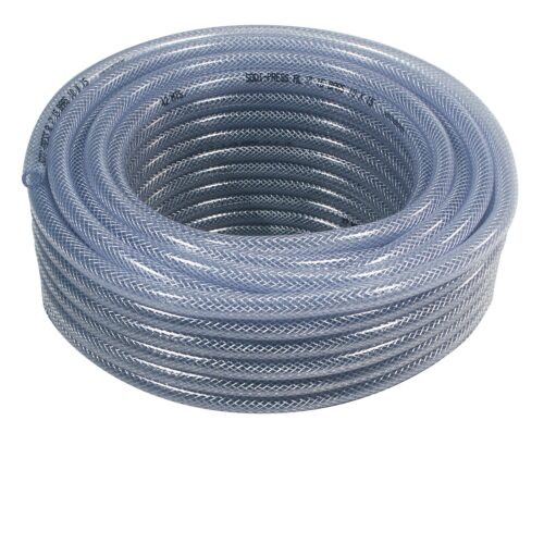 Tubo in PVC rinforzato diam. interno 20 mm / per ML trasparente