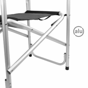 Sedia regista BRUNNER One Shot (grigio/nero)