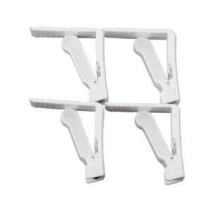 Set di 4 fermagli per tovaglie
