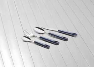 Set posate Savor 16pz (blu scuro)
