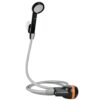Doccia portatile con batteria integrata