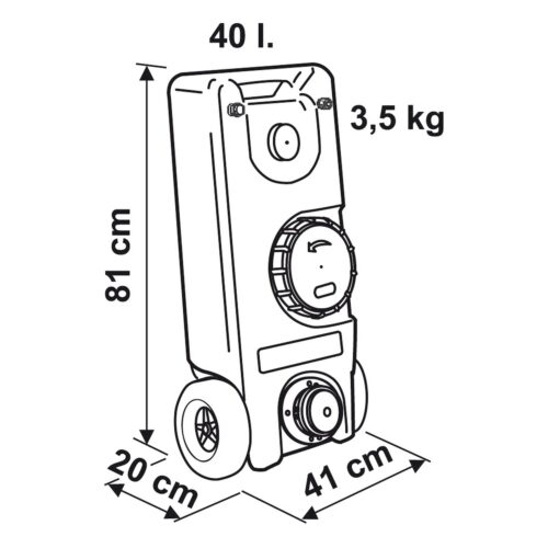 Roll tank 40w