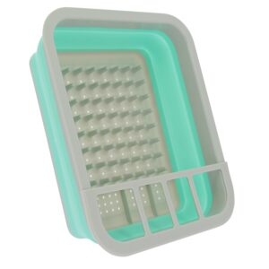 Sgocciolatoio stoviglie retrattile di piccolo formato