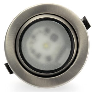 Faretto da incasso con LED cromo