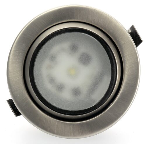 Faretto da incasso con LED cromo