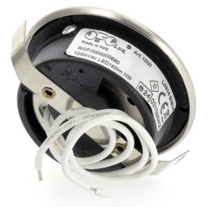 Faretto da incasso con LED cromo