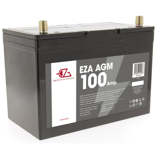 Batteria ausiliaria AGM 100Ah