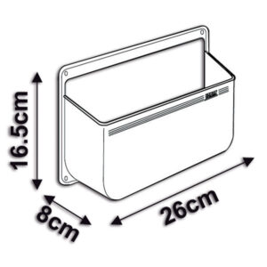 Ripiano per bagno Pocket L