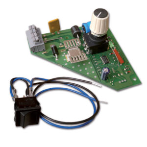 Dettaglio della Scheda Turbo Vent P3 Fiamma, ricambio per oblò motorizzati 40x40 cm.