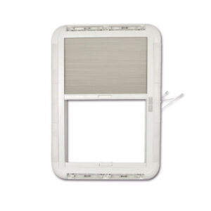 Dettaglio del telaio interno kit upgrade Heki 2 / Deluxe di Dometic per oblò camper.