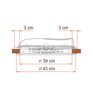 Turbo-Vent Polar Control Crystal • trasparente