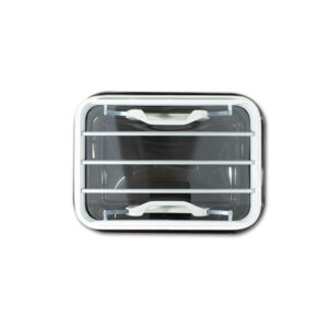 Oblò 350 x 500 • cupola fumè