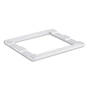 Adattatore per montaggio oblò su telaio FIAT, compatibile con aperture 400 x 400.