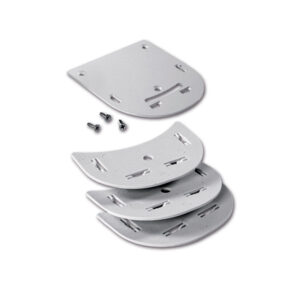 ANF1091G_1 Dettaglio del Fiamma Spacer Kit Safe Door grigio, mostrando la sua robusta costruzione e il colore neutro.
