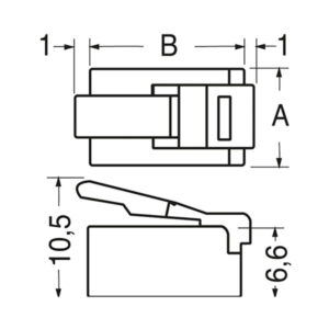 Plug telefonico RJ12