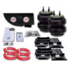 ARF1006_1 Sospensione Ducato X250 con manometro a cruscotto installata su telaio camper, vista laterale