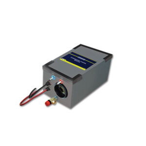 Dettaglio del pannello di controllo del Boiler scambiatore ad aria 6 L 12V/230V per camper e caravan