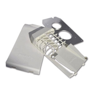 Kit griglia coperchio bianco e staffa