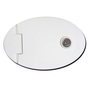 Bocchettone Bravo bianco con chiavi • Ø 35