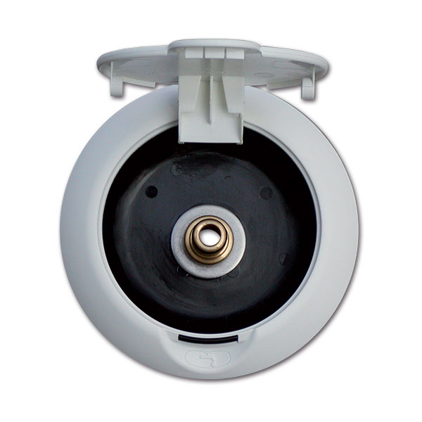 Bocchettone Di Carico Acqua Diametro 40 Mm Bianco – Ricambio Per Camper, Roulotte, Caravan (Made In Italy)
