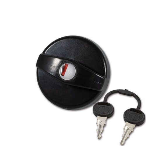 Tappo FIAT con cilindretto e chiavi • nero