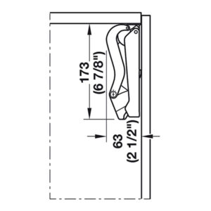 Braccetto Free Space portata • 2,8 Kg