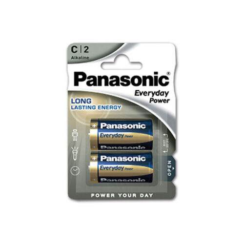 Batteria alcalina tipo C Panasonic • 1,5 V