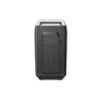 Immagine della Batteria Ecoflow Wave 3 posizionata accanto a un camper, suggerendo l'uso in contesti outdoor.