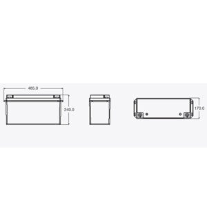 Batteria Li-Ion Exide • 200 A