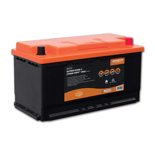 BTT6510_1 Batteria Litio Antarion Bluetooth • 100 A