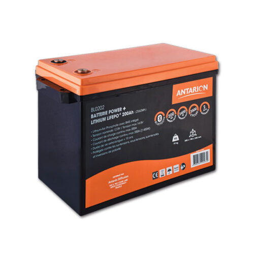 Batteria Litio Antarion Bluetooth • 200 A
